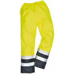 Pantalon Haute Visibilité Etanche Portwest Bicolore Jaune 3XL