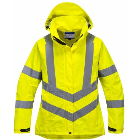 Parka Femme Haute Visibilité Respirante Portwest 300D Jaune XL 1 Parka Femme Haute Visibilité Respirante Portwest 300D Jaune XL