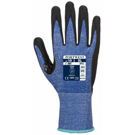 Gant Dexti Cut Portwest Ultra Bleu Noir 9 - Bleu Noir 2 Gant Dexti Cut Portwest Ultra Bleu Noir 9 - Bleu Noir â Image 2