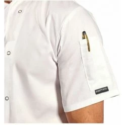 Veste De Cuisine Portwest Cumbria Manches Courtes Blanc 4XL 6 Veste De Cuisine Portwest Cumbria Manches Courtes Blanc 4XL -PORTWEST Soldes 4708728 3