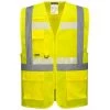 Gilet Sans Manche Haute Visibilité Portwest Glowtex Jaune XXL
