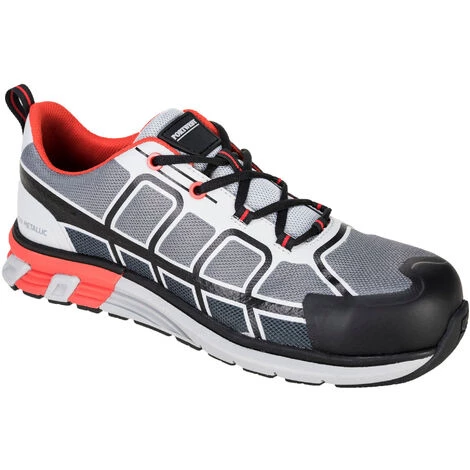 PORTWEST Basket De Sécurité OlymFlex - Ultra Légère - Non Métallique - Life Style - Flexible - Super Amorti Gris Gris 44 2 PORTWEST Basket De Sécurité OlymFlex - Ultra Légère - Non Métallique - Life Style - Flexible - Super Amorti Gris Gris 44 – Image 2