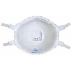 10 Masques Jetables FFP3 Avec Valve Portwest Blanc Unique - Blanc