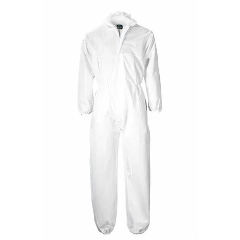 Combinaison De Travail Jetable Portwest Blanc L 1 Combinaison De Travail Jetable Portwest Blanc L