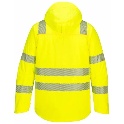 Parka D'hiver HV DX461 Jaune/Noir - Portwest - Taille 2XL 2 Parka D'hiver HV DX461 Jaune/Noir - Portwest - Taille 2XL – Image 2