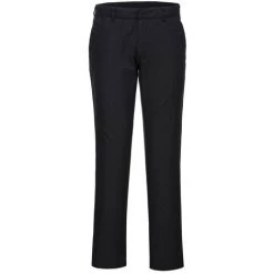 Pantalon Chino Strech Coupe Slim Couleur : Noir Taille 66 - PORTWEST