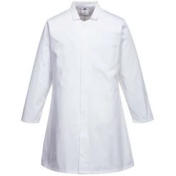 Blouse Homme Agroalimentaire, 1 Poche Couleur : Blanc Taille XXXL - PORTWEST