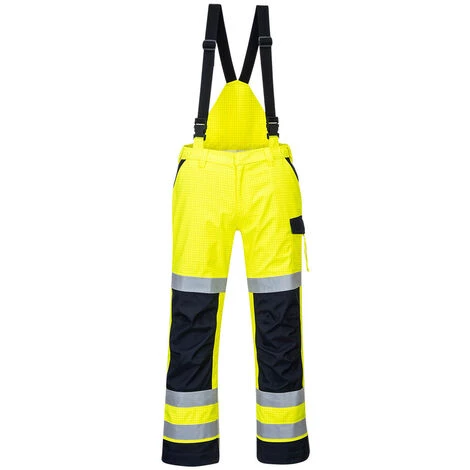 Pantalon De Pluie Multi Normes Arc électrique Couleur : Jaune/Marine Taille XL - PORTWEST 1 Pantalon De Pluie Multi Normes Arc électrique Couleur : Jaune/Marine Taille XL - PORTWEST