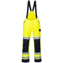 Pantalon De Pluie Multi Normes Arc électrique Couleur : Jaune/Marine Taille XXXL - PORTWEST
