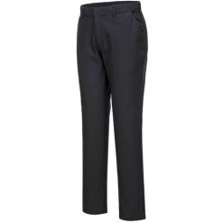 Pantalon Chino Strech Coupe Slim Couleur : Noir Short Taille 48 - PORTWEST