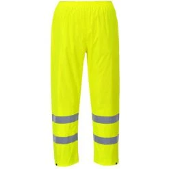Pantalon De Pluie Hi-Vis Couleur : Jaune Taille S - PORTWEST
