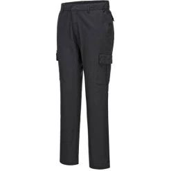 Pantalon Combat Slim Stretch Couleur : Noir Short Taille 48 - PORTWEST