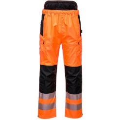 Pantalon Extrême Haute Visibilité PW3 Couleur : Orange/Noir Taille S - PORTWEST