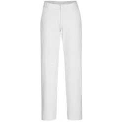 Pantalon Femme Chino Slim Couleur : Blanc Taille 40 - PORTWEST