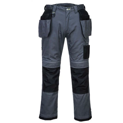 Pantalon Holster PW3 Couleur : Gris/Noir Short Taille 46 - PORTWEST 1 Pantalon Holster PW3 Couleur : Gris/Noir Short Taille 46 - PORTWEST