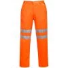 Pantalon Hi-Vis Poly-coton RIS Couleur : Orange Taille XXL - PORTWEST