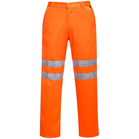 Pantalon Hi-Vis Poly-coton RIS Couleur : Orange Taille XXL - PORTWEST 1 Pantalon Hi-Vis Poly-coton RIS Couleur : Orange Taille XXL - PORTWEST