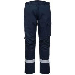 Pantalon Ultra Bizflame Couleur : Marine Short Taille 48 - PORTWEST
