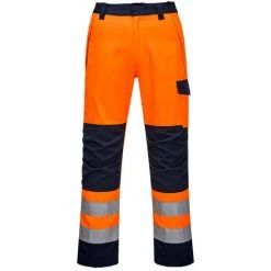 Pantalon Orange/Navy Modaflame RIS Couleur : Orange/Marine Taille M - PORTWEST