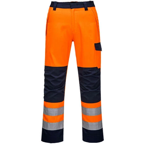 Pantalon Orange/Navy Modaflame RIS Couleur : Orange/Marine Taille M - PORTWEST 1 Pantalon Orange/Navy Modaflame RIS Couleur : Orange/Marine Taille M - PORTWEST