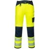 Pantalon PW3 Hi-Vis Work Couleur : Jaune/Marine Sho Taille 38 - PORTWEST
