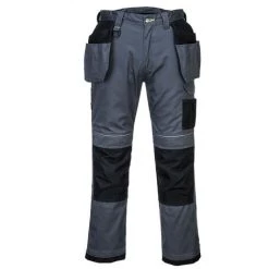 Pantalon Holster PW3 Couleur : Gris/Noir Short Taille 54 - PORTWEST