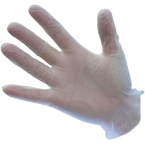 Gants Vinyle Non Poudrés à Usage Unique Couleur : Incolore Taille XL - PORTWEST 1 Gants Vinyle Non Poudrés à Usage Unique Couleur : Incolore Taille XL - PORTWEST
