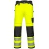 Pantalon PW3 Hi-Vis Work Couleur : Jaune/Noir Short Taille 48 - PORTWEST