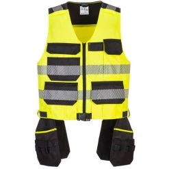 Gilet à Outils PW3 Classe 1 Couleur : Jaune/Noir Taille XXXL - PORTWEST