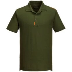 Polo WX3 Couleur : Vert Olive Taille XL - PORTWEST