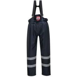 Pantalon Pluie Non Doublé Bizflame Rain Multi Risques Couleur : Marine Taille XL - PORTWEST