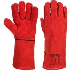 Gant De Soudure Hiver Couleur : Rouge Taille XL - PORTWEST
