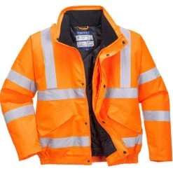 Blouson Hi-Vis RIS Couleur : Orange Taille L - PORTWEST