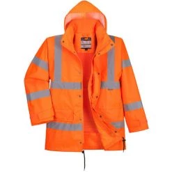Parka Haute-Visibilité Respirante Interactive Couleur : Orange Taille XL - PORTWEST