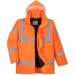 Parka Hi-Vis Traffic Couleur : Orange Taille M - PORTWEST