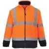 Polaire HiVis Bicolore Couleur : Orange/Marine Taille L - PORTWEST