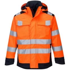 Veste De Pluie Modaflame Arc électrique Couleur : Orange/Marine Taille 4XL - PORTWEST