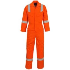 Combinaison Antistatique Super Légère 210g Couleur : Orange Taille 5XL - PORTWEST