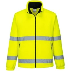 Polaire Hi-Vis Essential Couleur : Jaune Taille L - PORTWEST