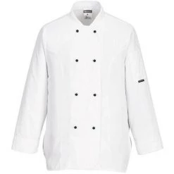 Veste De Cuisine Femme Rachel Couleur : Blanc Taille XS - PORTWEST