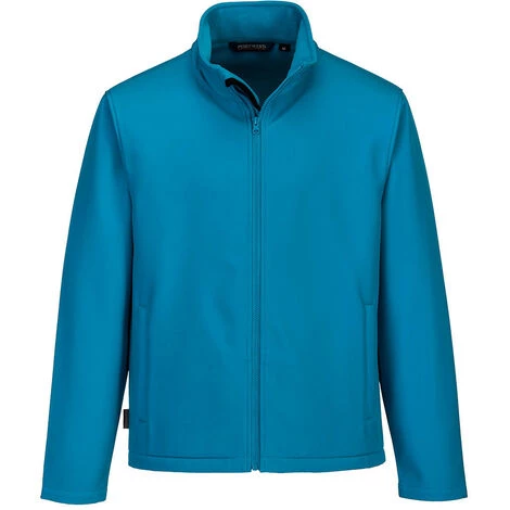 Softshell Homme Print & Promo (2 Couches) Couleur : Aqua Taille S - PORTWEST 1 Softshell Homme Print & Promo (2 Couches) Couleur : Aqua Taille S - PORTWEST