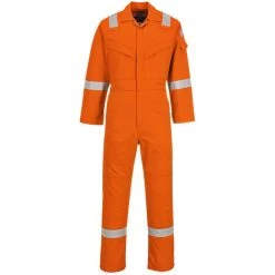 Combinaison Antistatique Super Légère 210g Couleur : Tall De Couleur Orange Taille M - PORTWEST