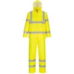 Ensemble De Pluie Enroulable Haute Visibilité Couleur : Jaune Taille XXXL - PORTWEST
