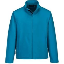 Softshell Homme Print & Promo (2 Couches) Couleur : Aqua Taille XXL - PORTWEST