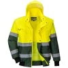 Blouson Bomber Hi-Vis X Couleur : Jaune/Vert Taille M - PORTWEST