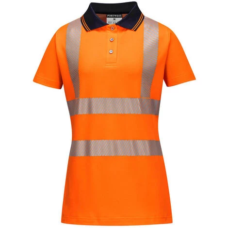Polo Ladies Pro Couleur : Orange/Noir Taille S - PORTWEST 1 Polo Ladies Pro Couleur : Orange/Noir Taille S - PORTWEST