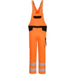 Cotte à Bretelles Haute Visibilité PW2 Couleur : Orange/Noir Taille L - PORTWEST