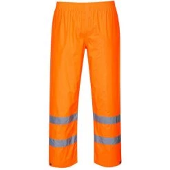 Pantalon De Pluie Hi-Vis Couleur : Orange Taille XS - PORTWEST