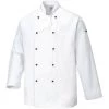 Veste De Cuisine Cornwall Couleur : Blanc Taille XS - PORTWEST