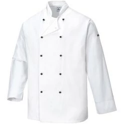 Veste De Cuisine Cornwall Couleur : Blanc Taille XS - PORTWEST